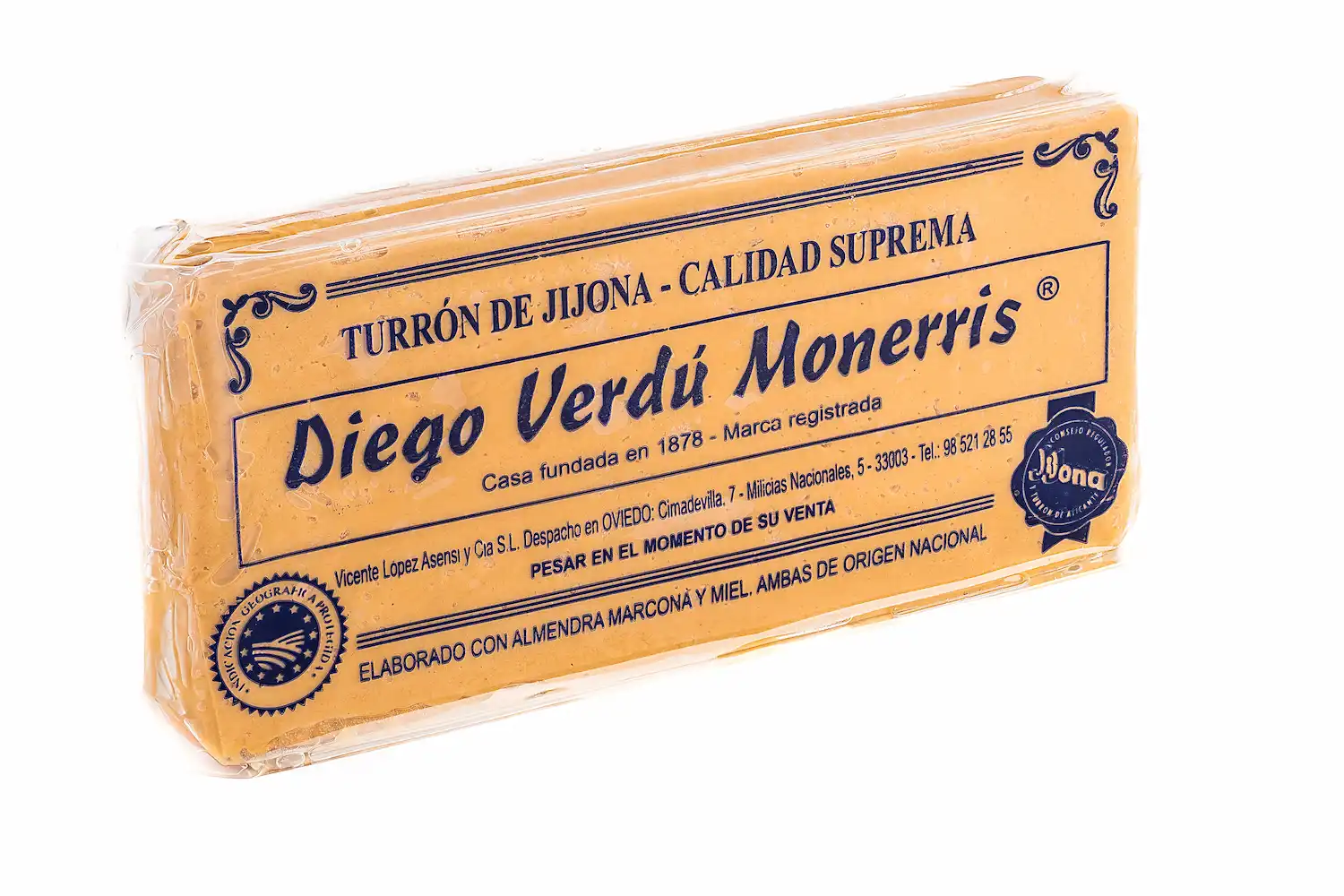 Turron de almendras blando