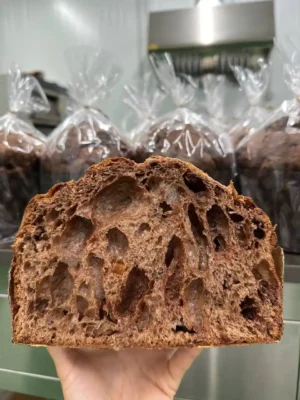 Panettone de chocolate