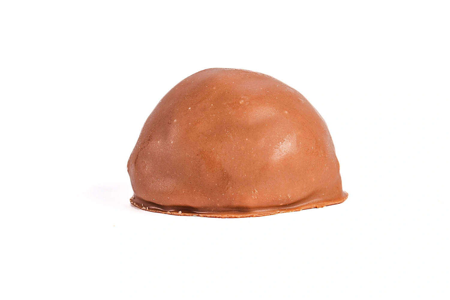 Bombon rellenos turrón con chocolate con leche