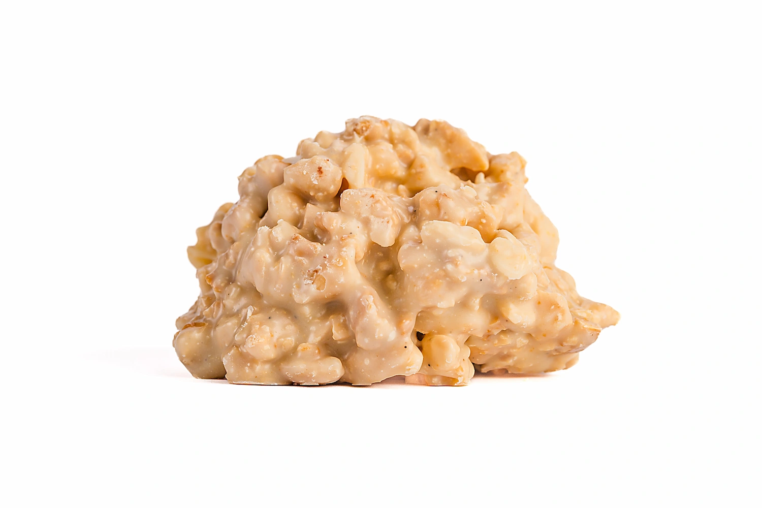 Bombon roca con chocolate blanco