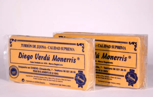 Turrón de Jijona sin azúcar