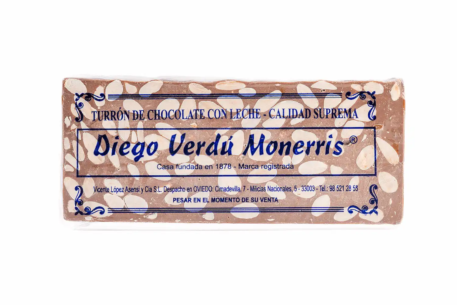 Turrón de chocolate