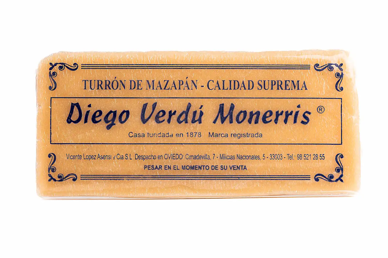 Turron de mazapán