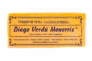 Turron de yema natural