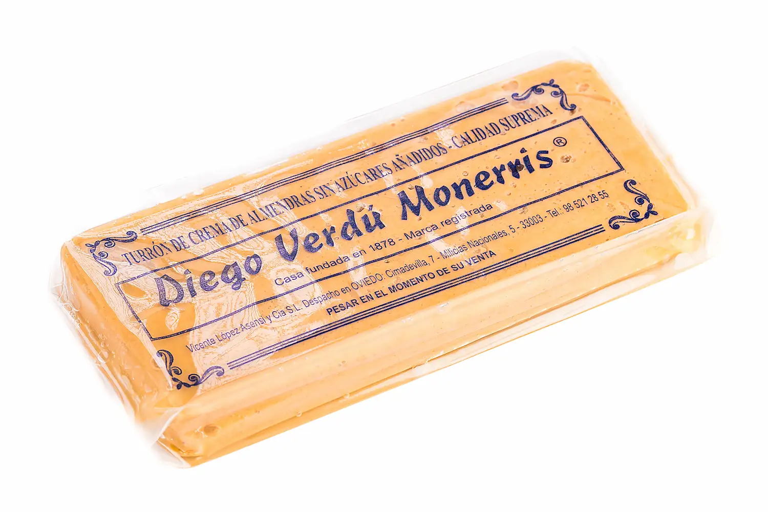 turrones sin azucar para diabeticos