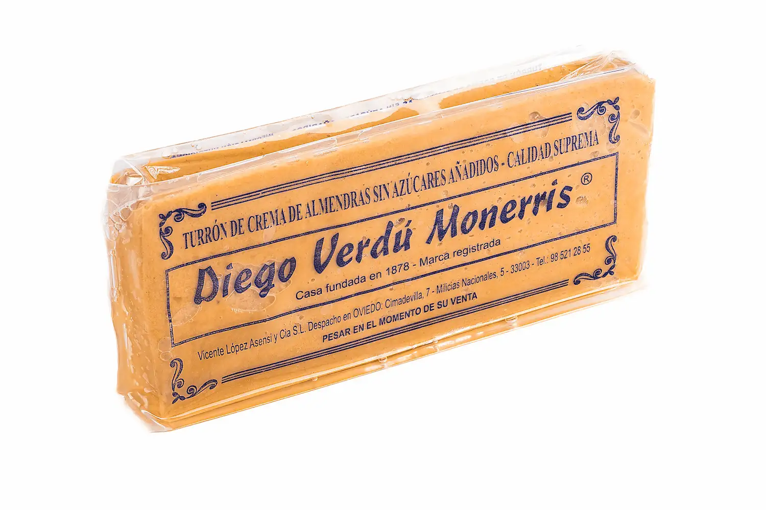 turrones sin azúcar para diabéticos