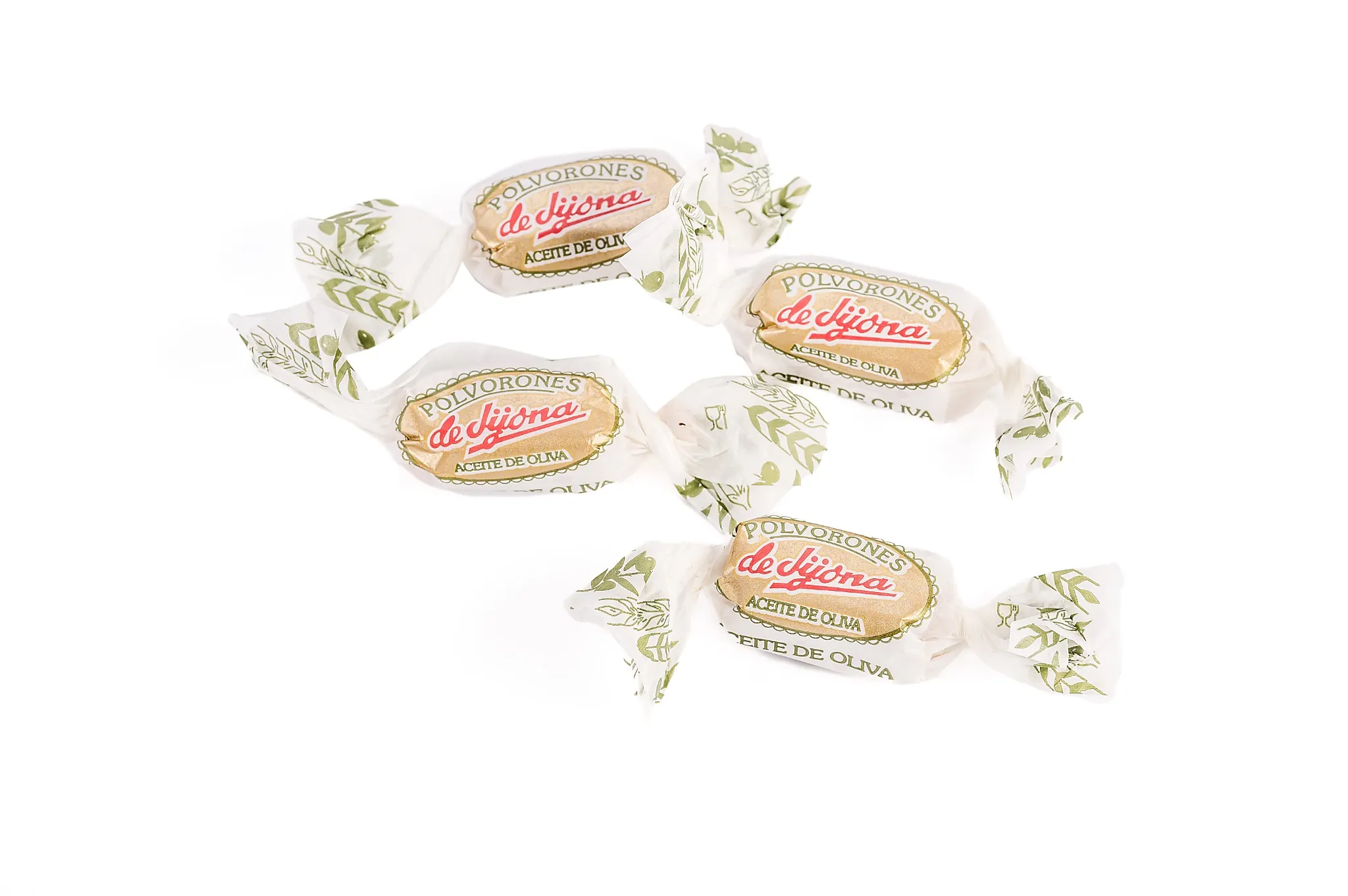 Polvoron vegano en aceite de oliva