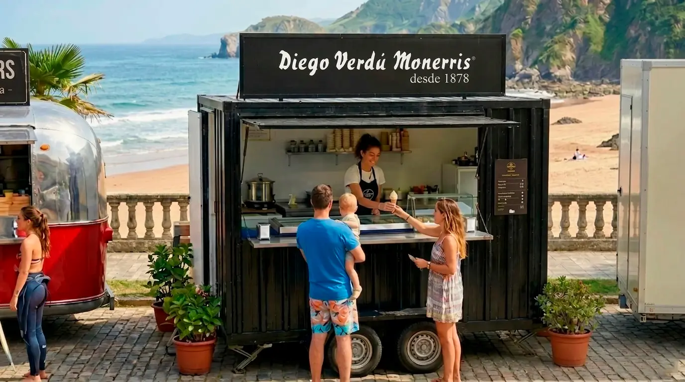 food truck para helados
